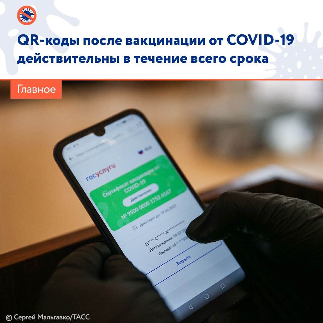 qr код переболевшего ковидом госуслуги фото