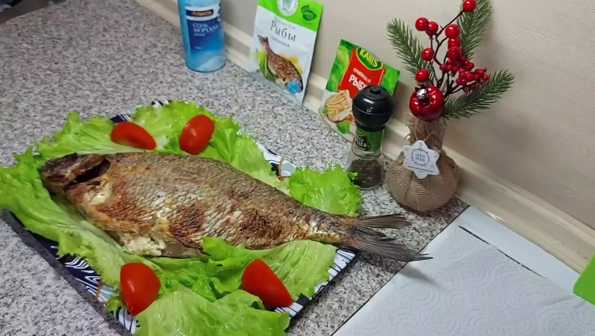 Запечённый лещ