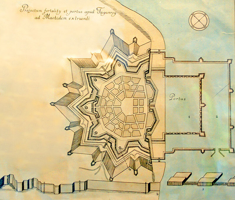© Alexandre Mirgorodski / Wikimedia Commons (План крепости и гавани)