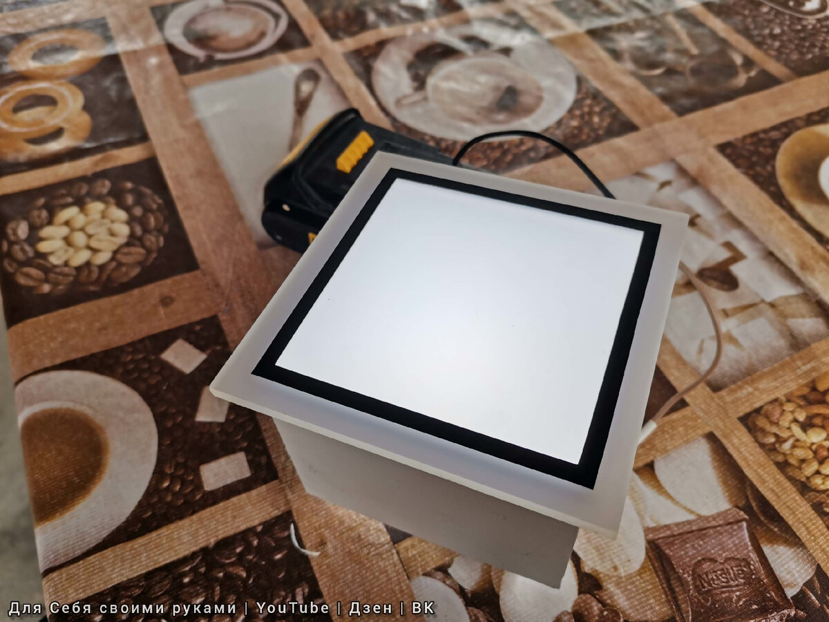 Самодельные светильники - ПВХ, акрил, светодиоды