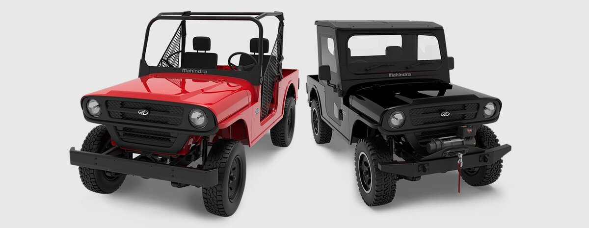 Покупателям в США и Канаде предложены две версии: Base Model (слева) «начинается» с $18 899 (1,35 млн рублей), цены на All-Weather Model — от $26 299 (1,88 млн). Габариты у модификаций одинаковые: 3759×1541×1905 мм, колёсная база — 2438, клиренс — 228 мм. Снаряжённая масса: 1356–1506 кг.