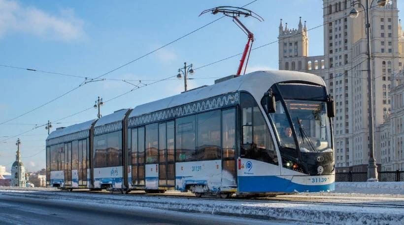 Московский трамвай. Источник: t.mos.ru (по лицензии Creative Commons Attribution 4.0)