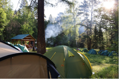 Палаточки наши