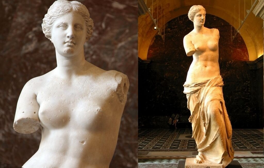 Статуя Венеры, по непонятным причинам лишенная рук, многим кажется идеалом  женской красоты. Конечно, идеалы в веках меняются, но Венера никого не оставляет равнодушным, это факт.