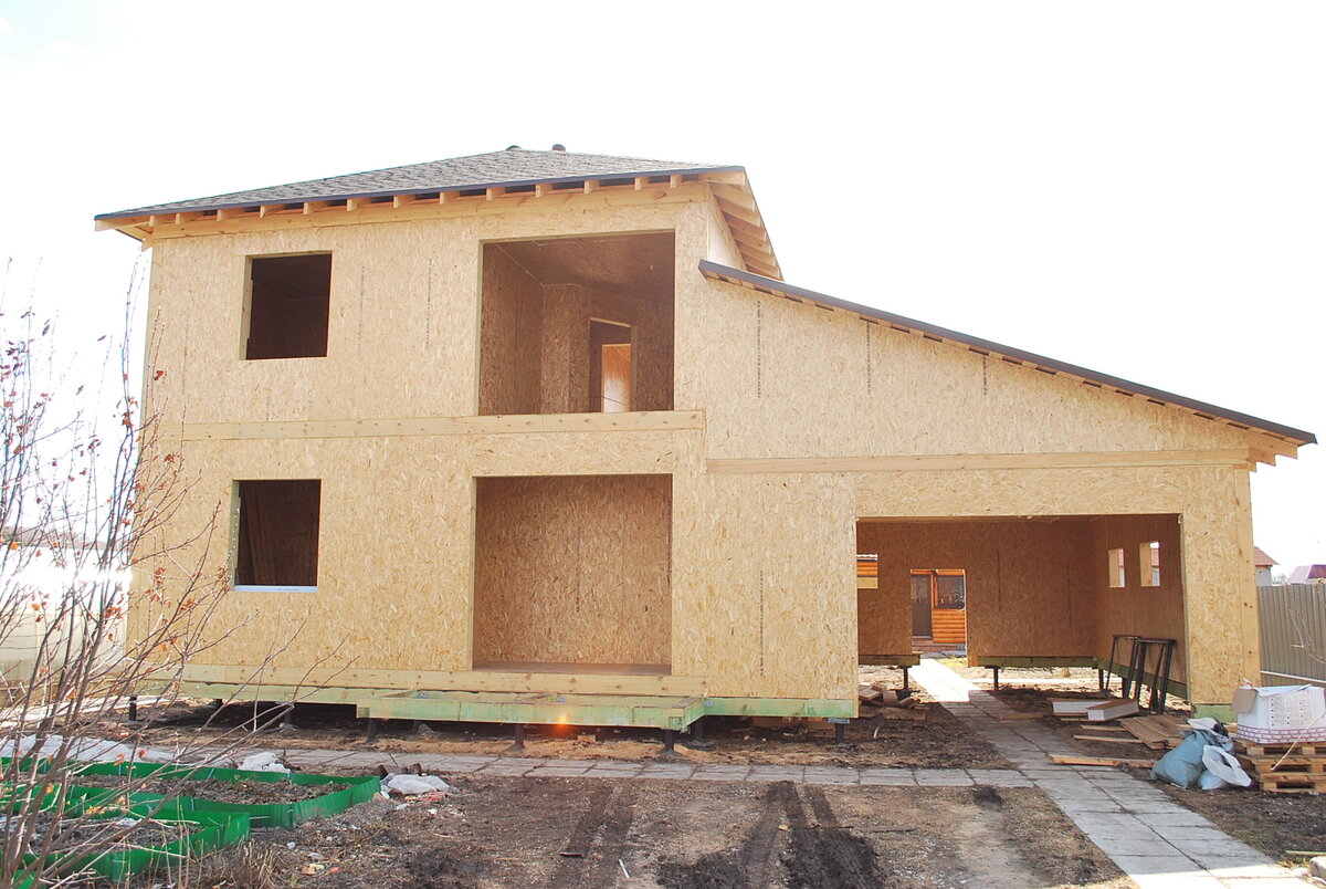 Коробка из СИП панелей