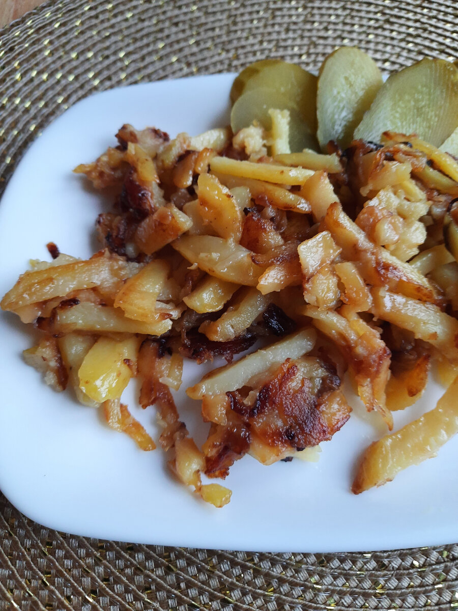 жареная картошка