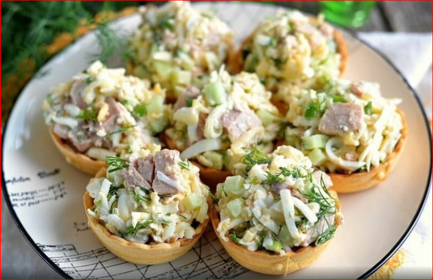 Канапе и тарталетки