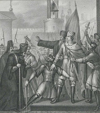 Князь Александр Михайлович в Пскове. Борис Чориков, 1836