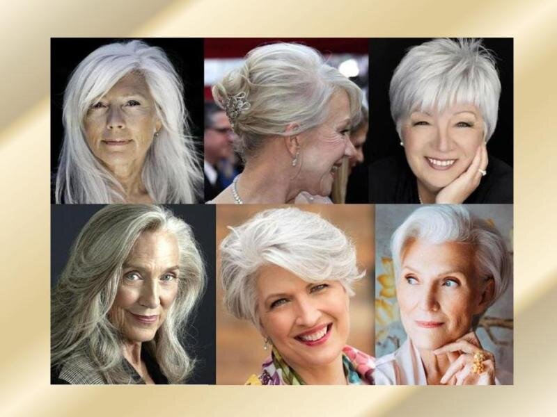 Прически для женщин старшего возраста
