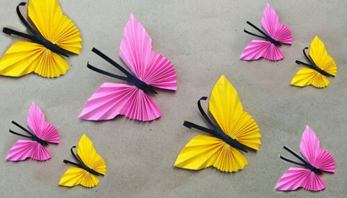 Начните творить этой весной с проектом по печати бабочек