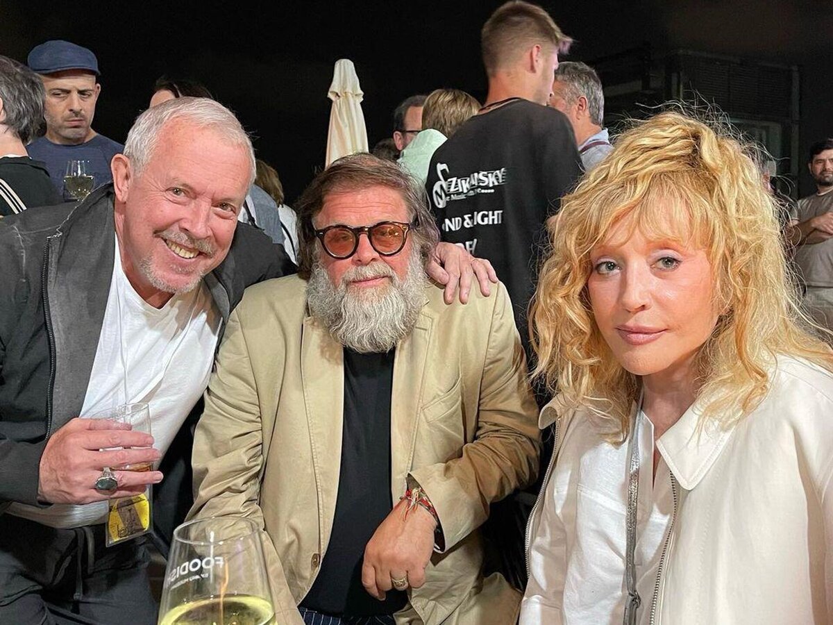 Андрей Макаревич, Борис Гребенщиков и Алла Пугачёва. Фотография Максима Галкина.