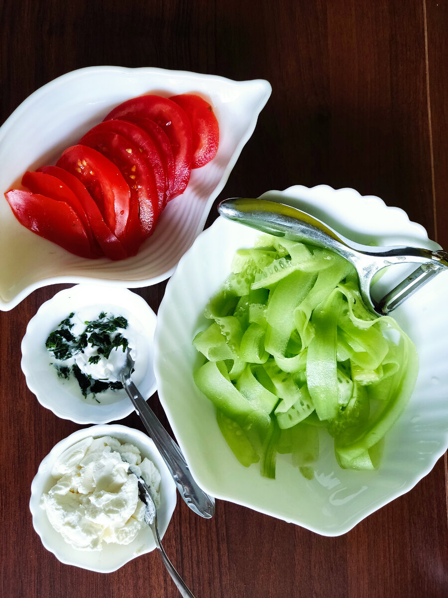 1. Подготовка продуктов.