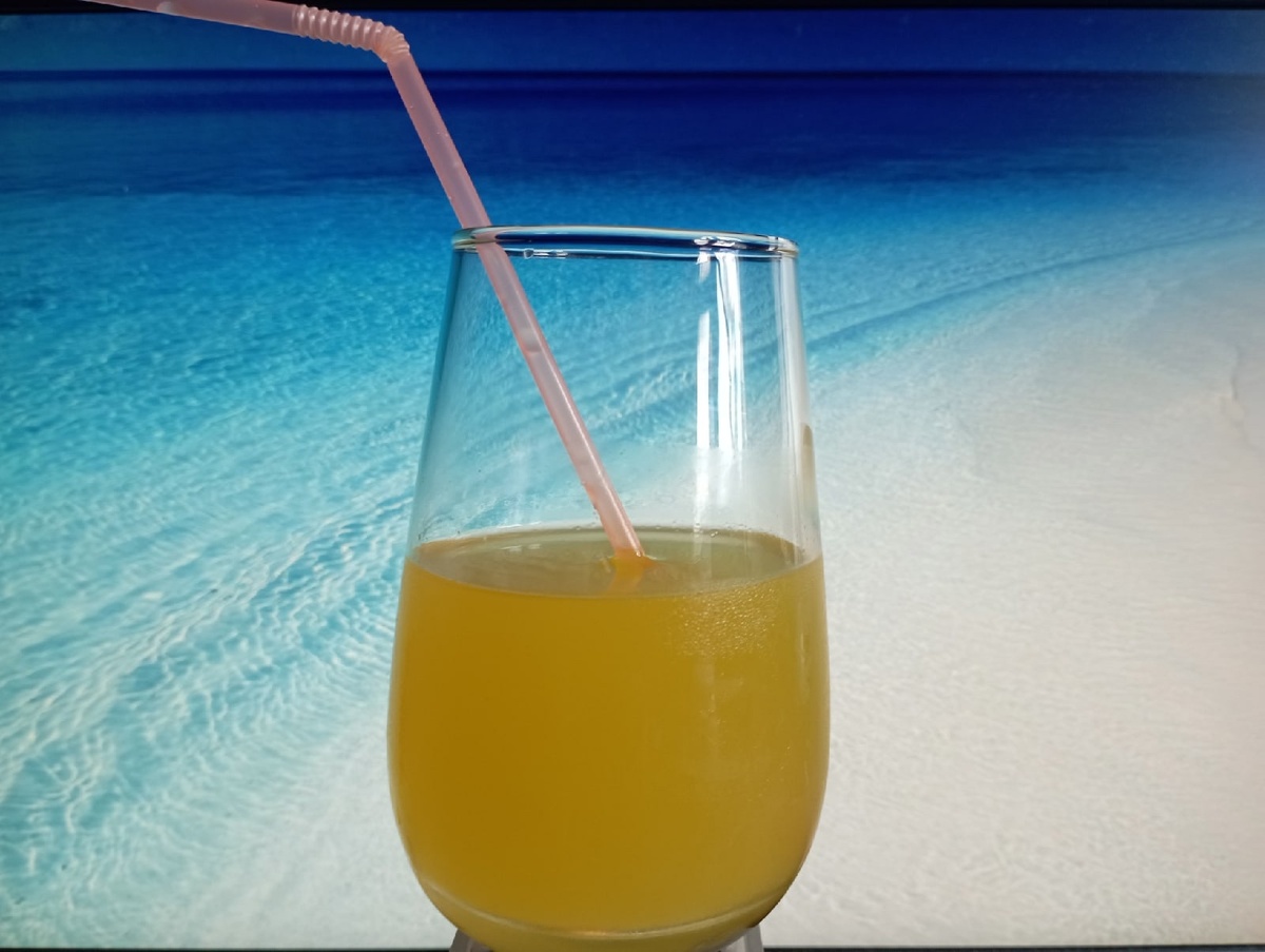 Готовый лимонад. Фото автора