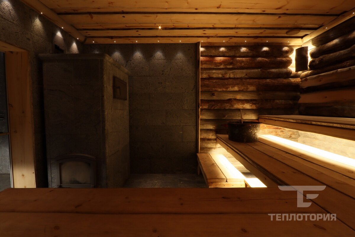 Баня в традиционном стиле.