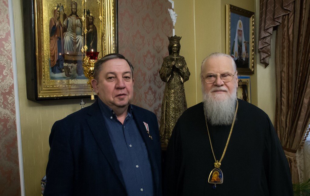 Фукс Сергей Геннадьевич и Митрополит Екатеринодарский и Кубанский Исидор