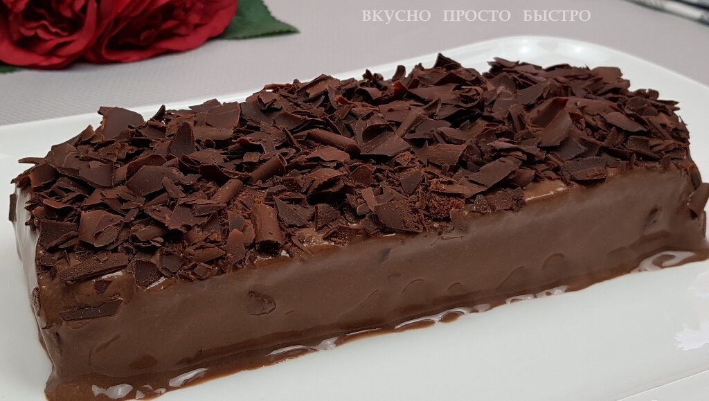 Шоколадное мороженое - рецепт на канале Вкусно Просто Быстро