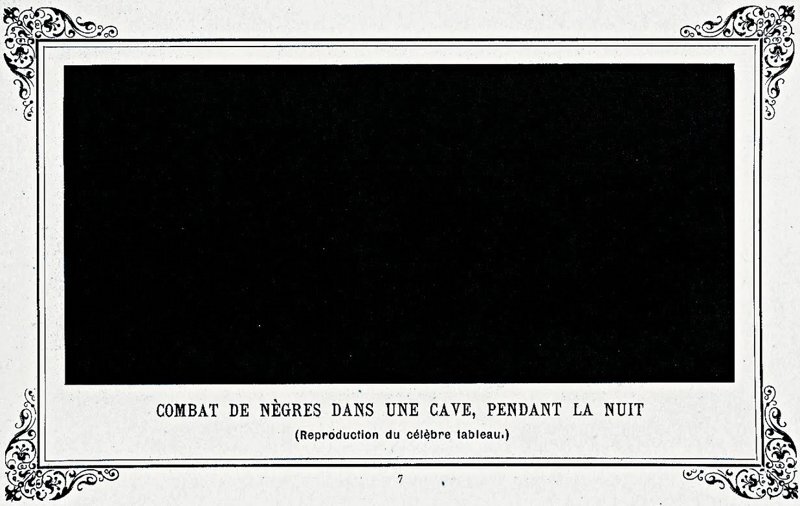Пол Билход, «Битва негров в пещере, глубокой ночью», 1882 год 
