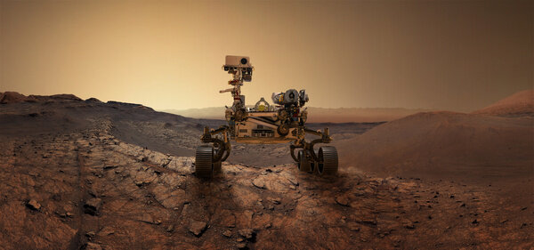 Perseverance Rover. Обложка © Shutterstock