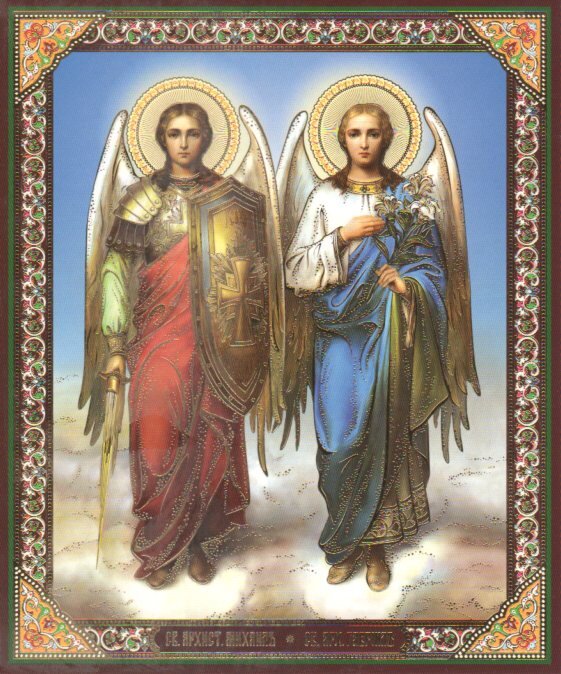 Икона святые Архангелы Михаил и Гавриил. Источник: Яндекс. Картинки