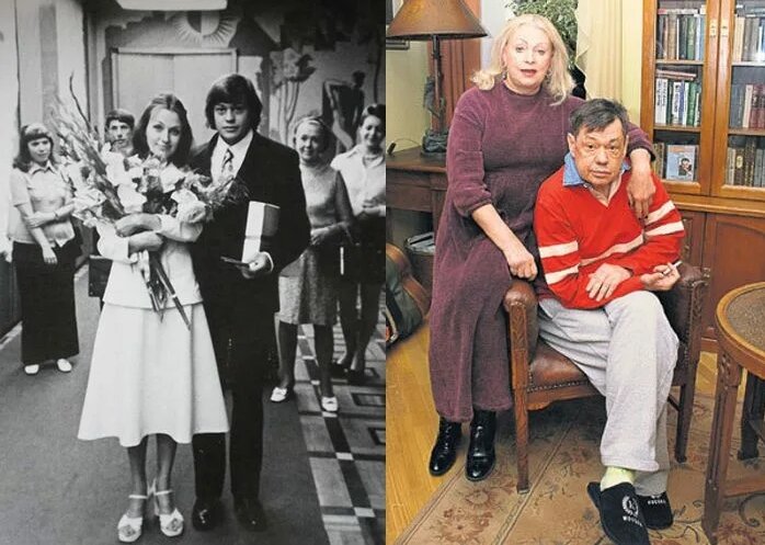 Несмотря на большие актерские амбиции, звездой кино или театра Людмила так и не стала. Зато нашла свою ипостась в другом – быть женой звезды. На фото – с Николаем Караченцовым. 