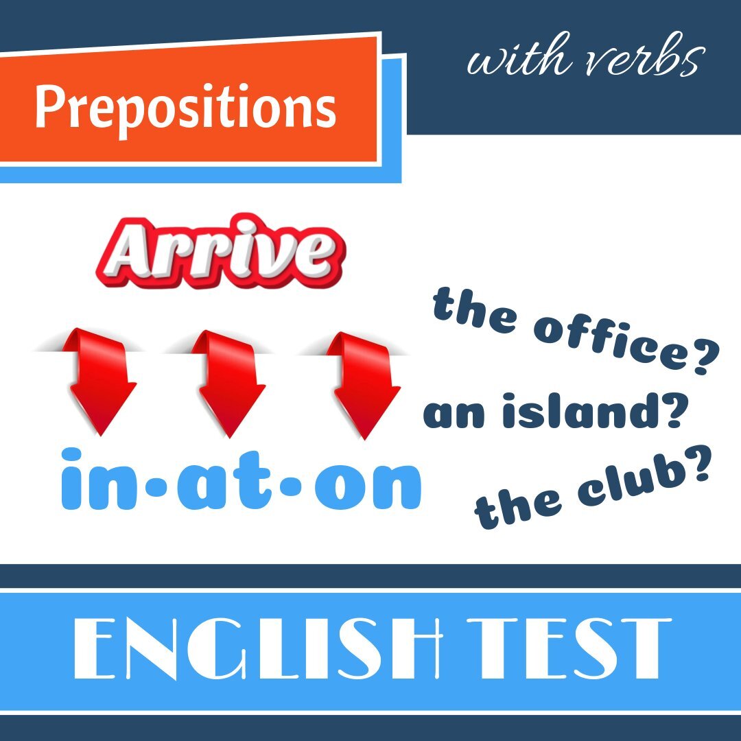 Which prepositions will you use?