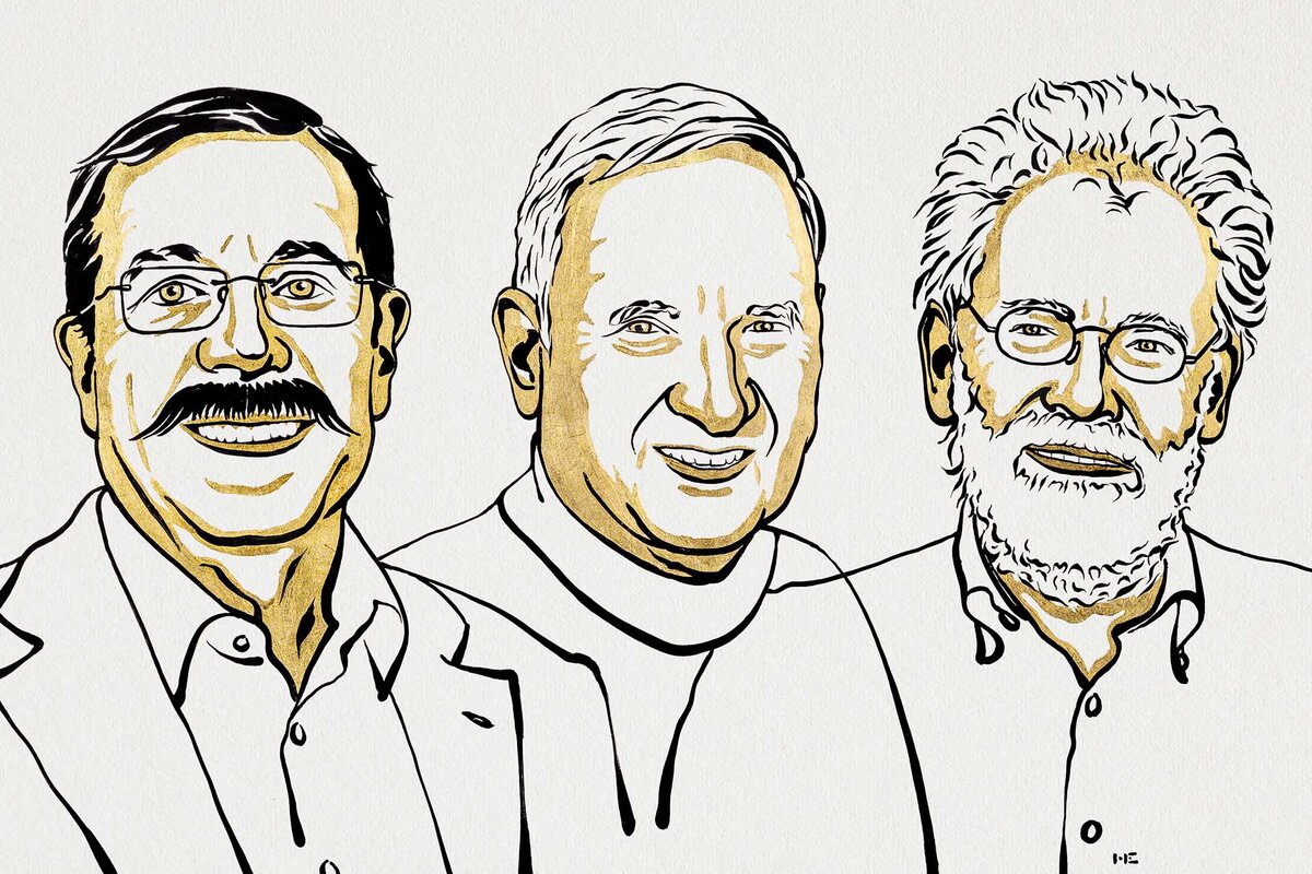 Иллюстрация: Niklas Elmehed / Nobel Prize Outreach