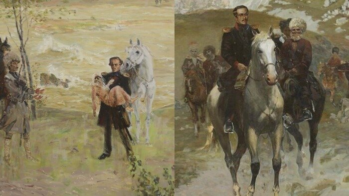 Лермонтов снискал большое уважение среди горцев.