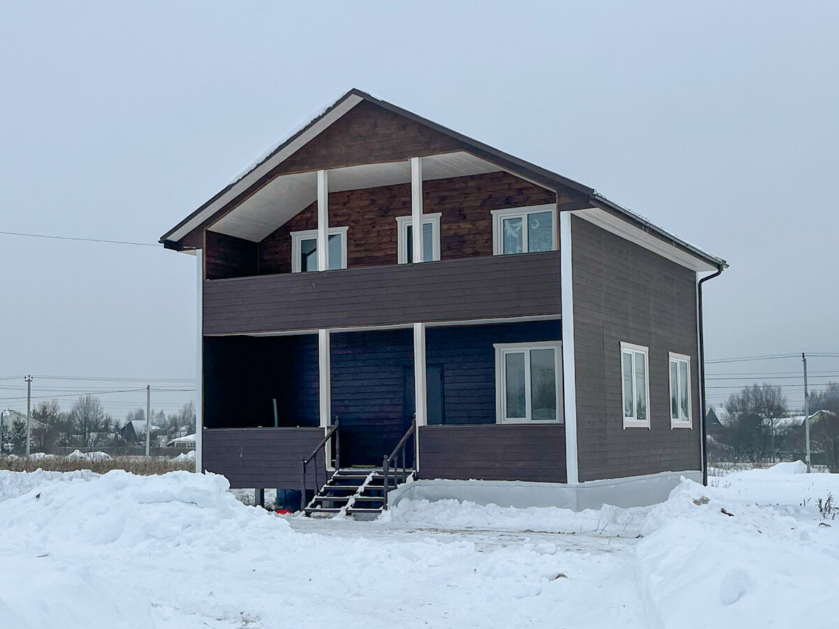 Дом для круглогодичного проживания в одном из поселков по Егорьевскому шоссе