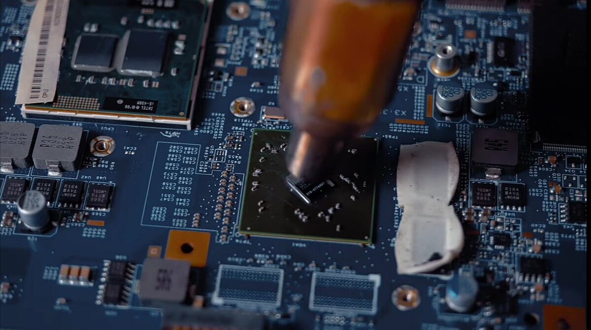 Прогрев чипа