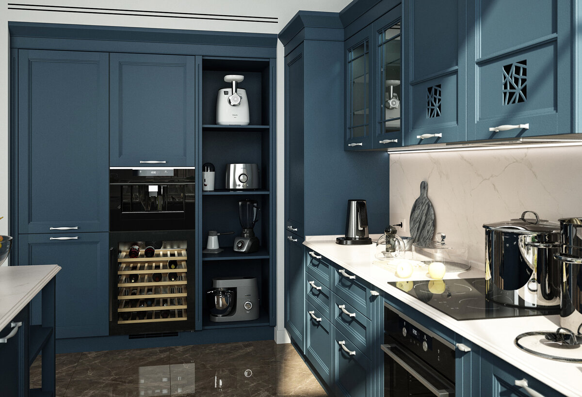 Если вы, как и Элизабет Гилберт открыли для себя любовь не только к выпечке, но и итальянским винам, самое время присмотреться к домашним винным холодильникам. На фото: «Стильные Кухни»
