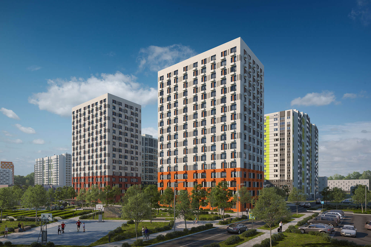 17 микрорайон Зеленограда.