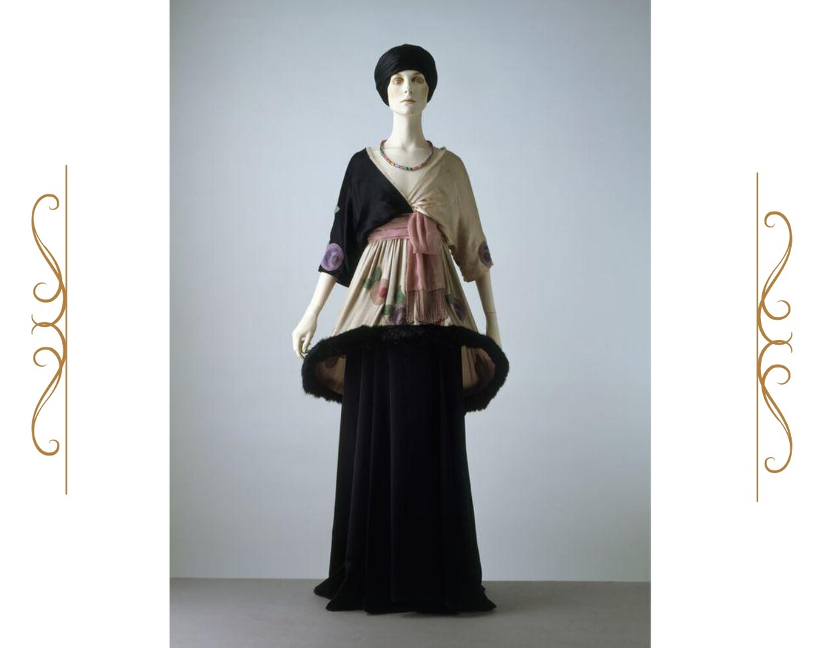 Платье "Сорбет", Поль Пуаре, 1912. (с) Из коллекции музея Виктории и Альберта (Лондон)