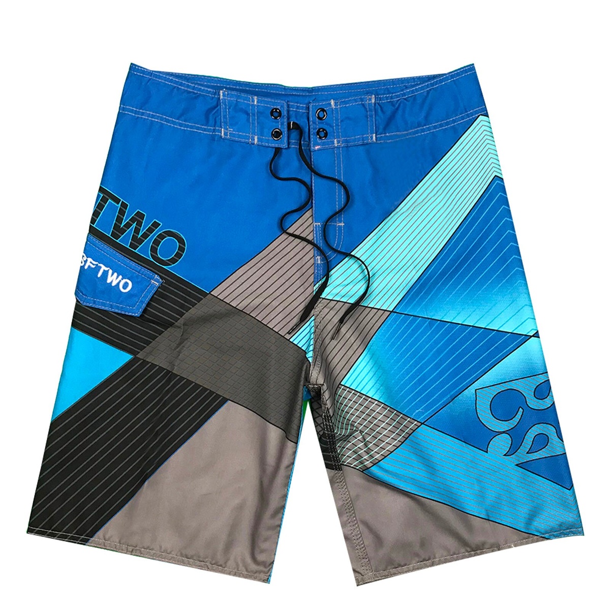 Пляжные шорты зеленый