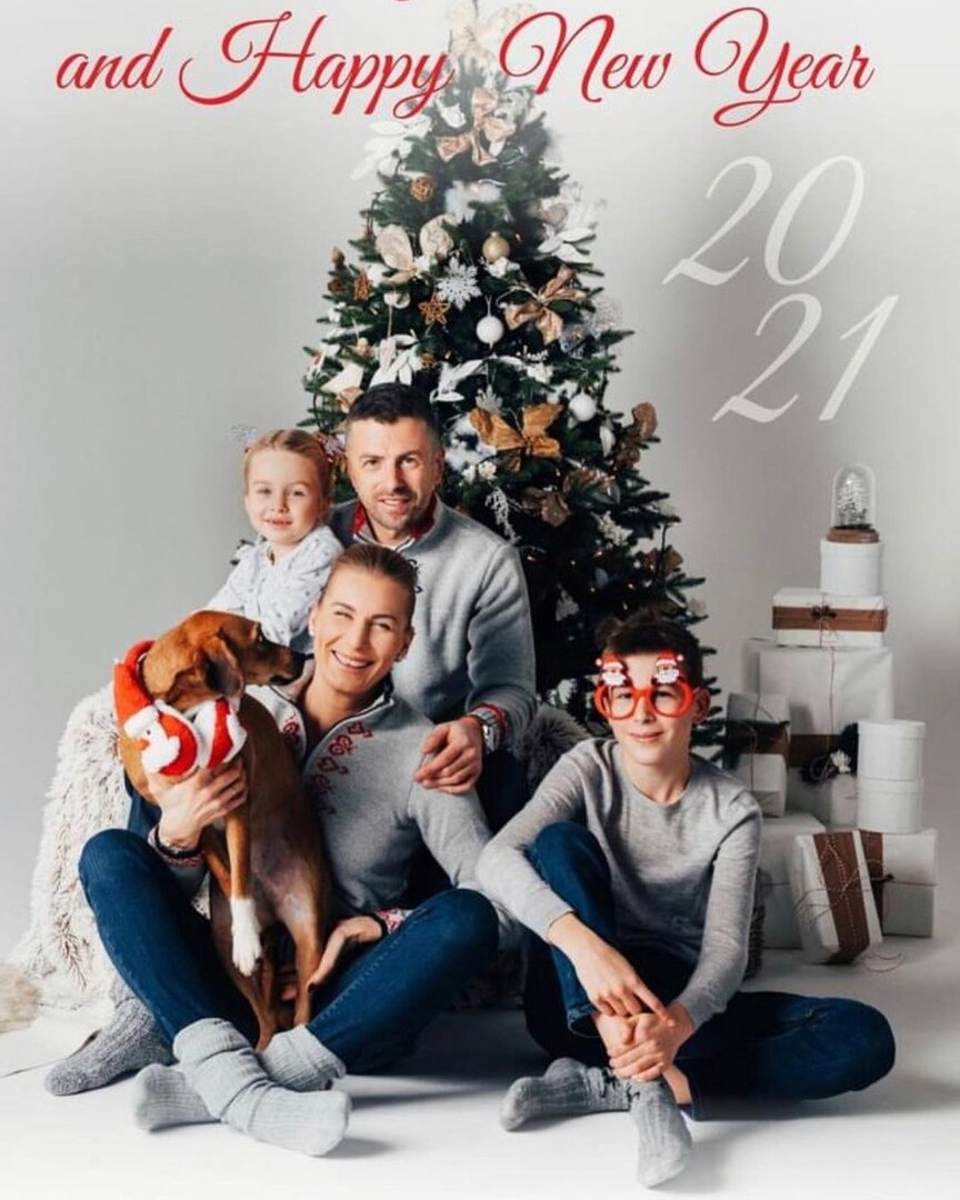 Вся семья Кузьминых в сборе. Фото из Инстаграм. 