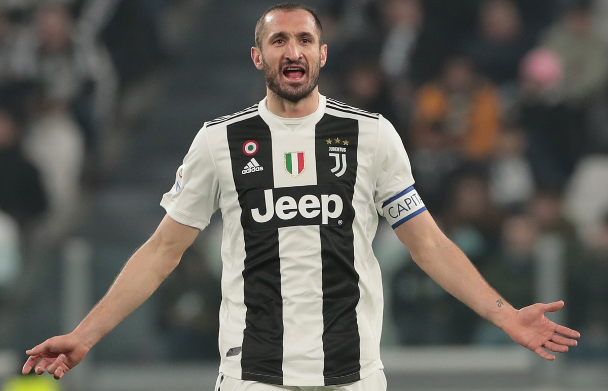 Джорджо Кьеллини в составе "Ювентуса"