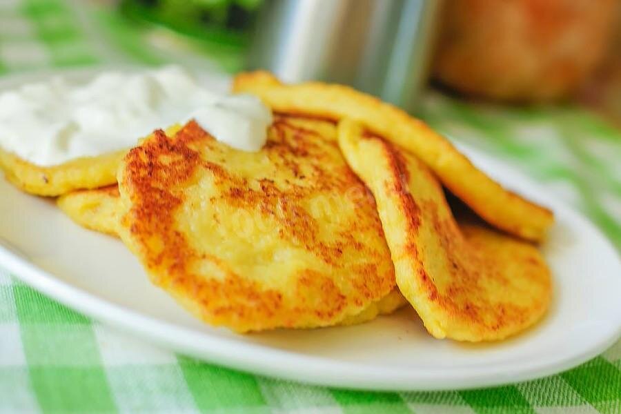 Оладьи из Тыквы – Рецепт вкусных Оладушек от Бабушки Эммы