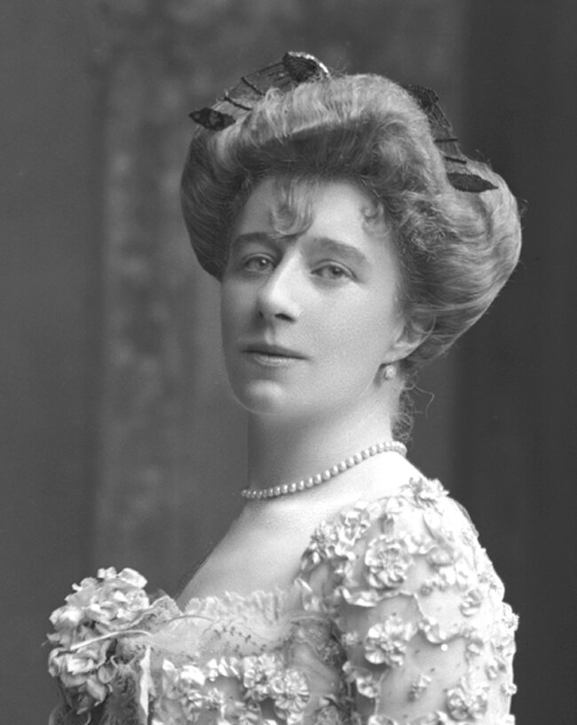 Marquesa de Torre Hermosa 1902 год. Причёска.