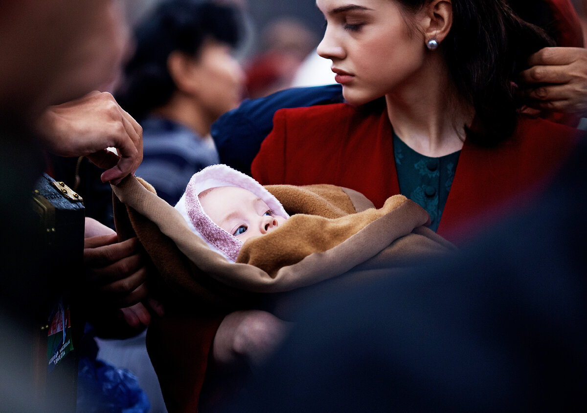 Анна Мишина в роли Лиды. Кадр из сериала