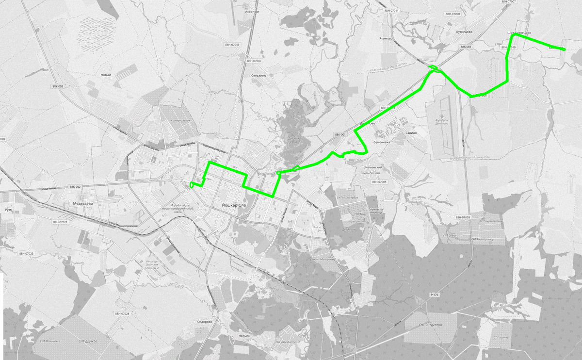 Маршрут С27. Разработка Поспехова И.А.