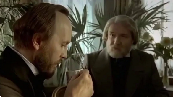 Сцена из сериала Хотиненко «Достоевский», где прозвучала процитированная в посте оценка