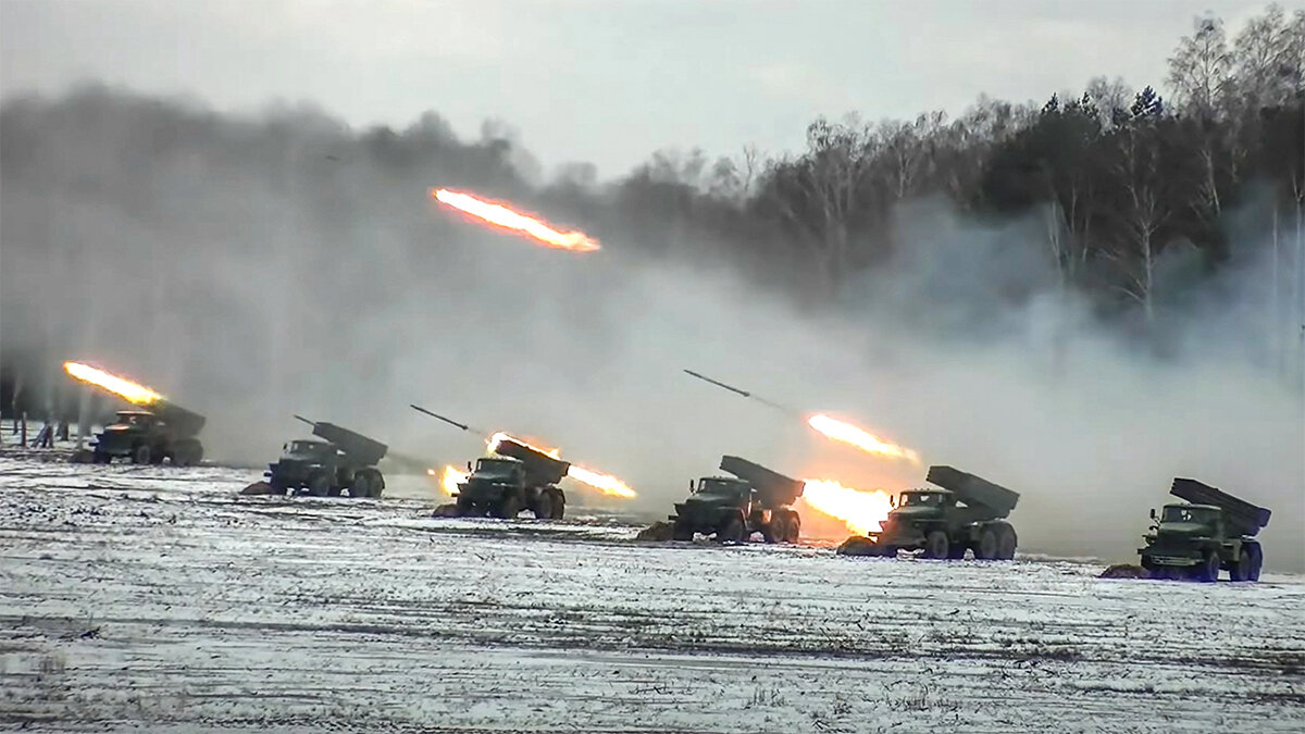 Российские военные учения на территории Белоруссии