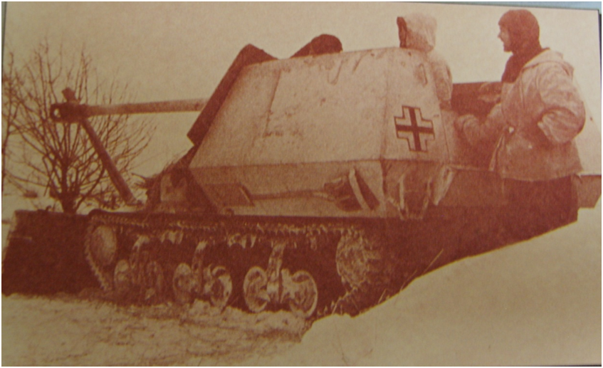 Противотанковая самоходное орудие «MARDER I», Auf GW LORRAINE SCHLEPPER (F).