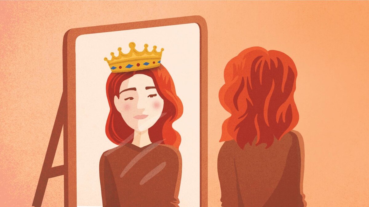 Не надо бросаться из крайности в крайность и думать, что любить себя = быть эгоистом. Это совсем не так! | Арт: dropi.ru