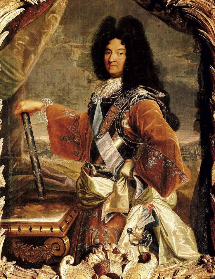 Людовик XIV де Бурбон — король Франции 
