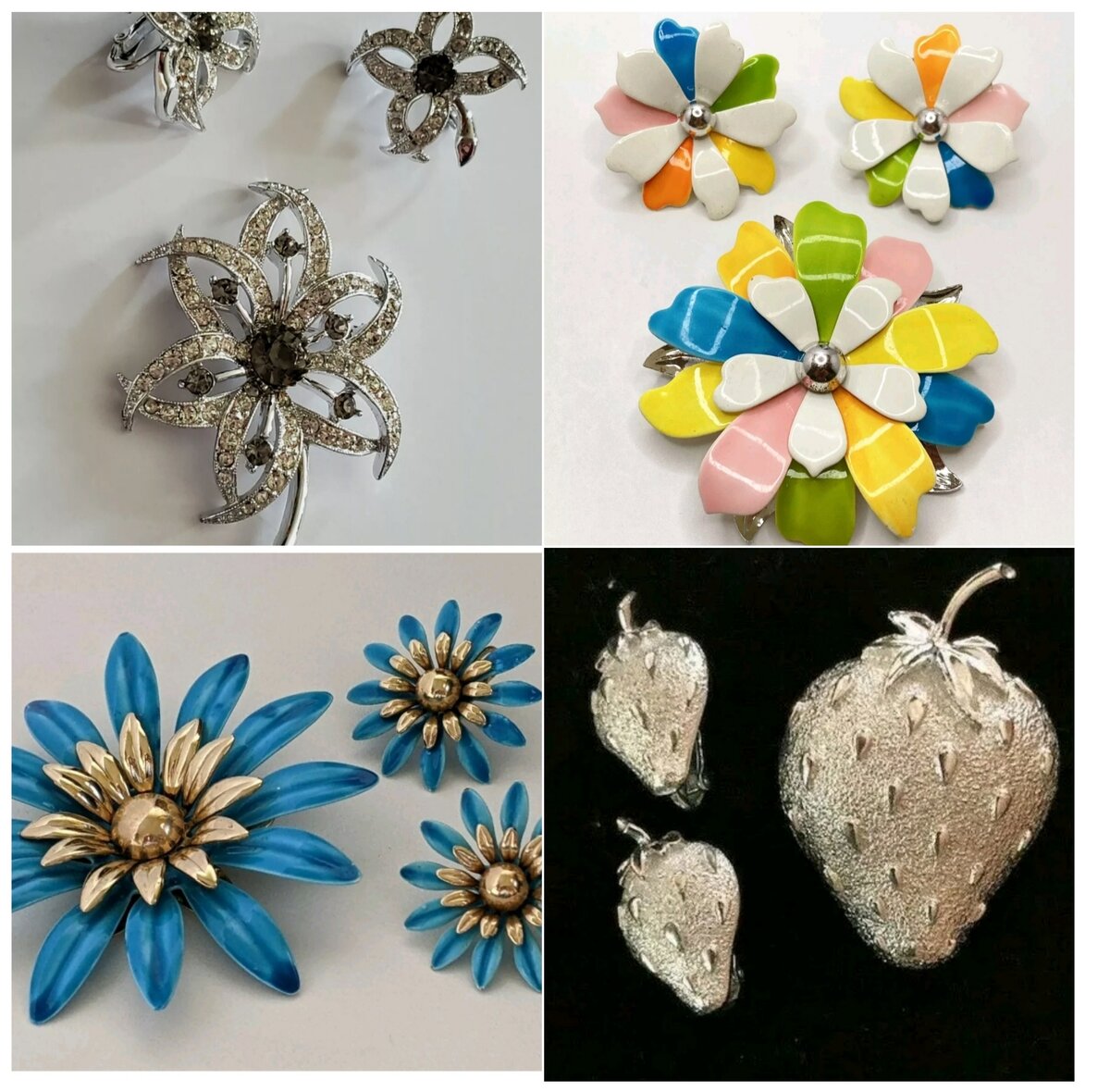 Комплекты украшений от Sarah Coventry.