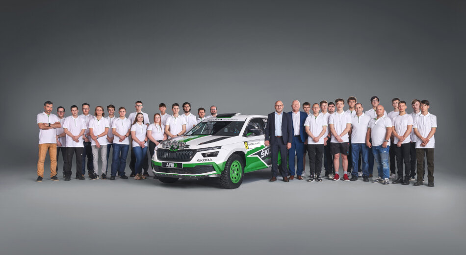 Команда создателей Skoda Afriq
