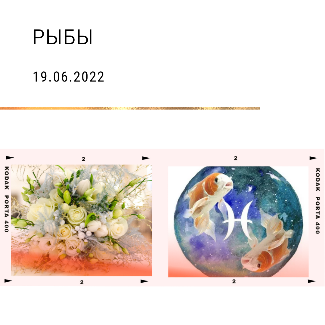 Рыбы - 19.06.2022
