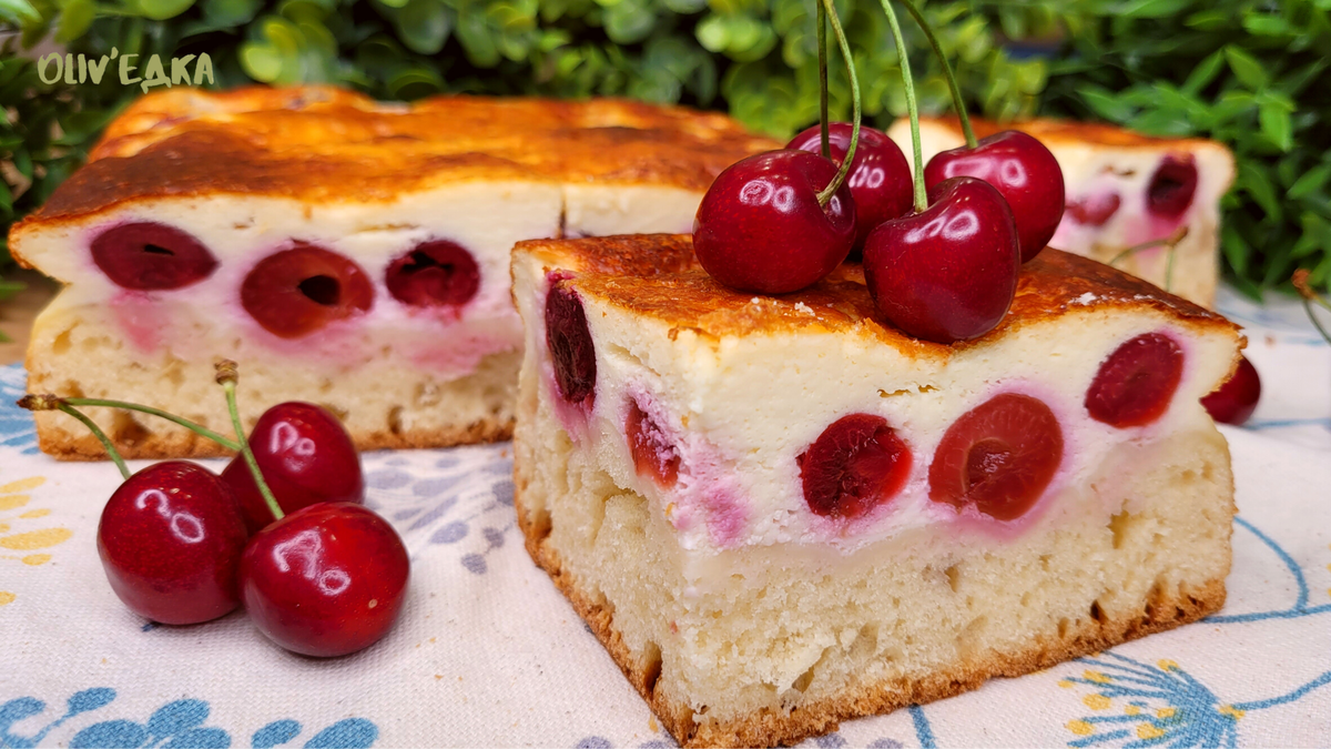 Пирожки с черешней