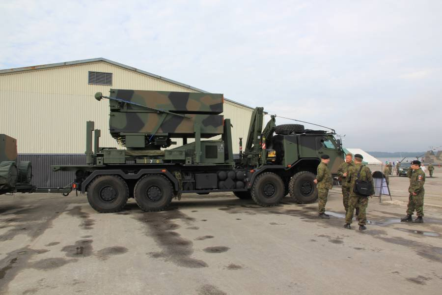 Пусковая установка для ракет класса "земля-воздух" NASAMS II на грузовике Sisu E13TP - Фото: commons.wikimedia.org