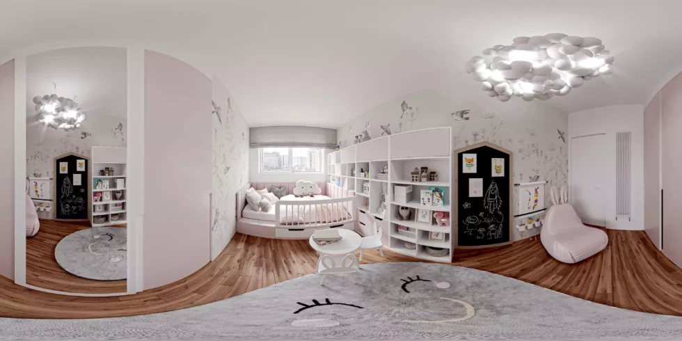 Большая мягкая безопасная кроватка фото 2